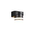 CUSCO | Wall lamp | Black mat | Plastic