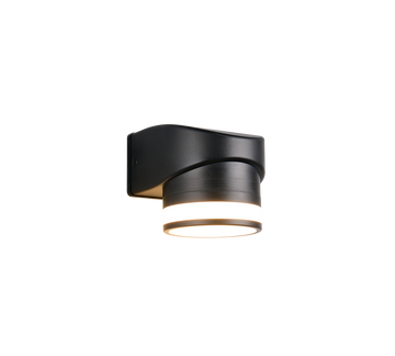 CUSCO | Wall lamp | Black mat | Plastic