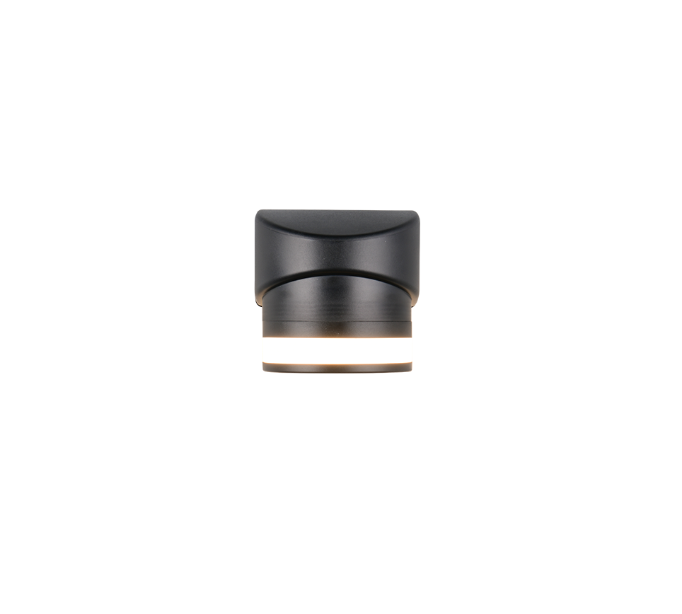 CUSCO | Wall lamp | Black mat | Plastic