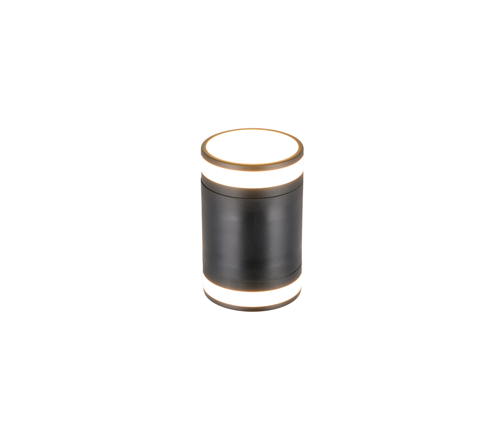 CUSCO | Wall lamp | Black mat | Plastic