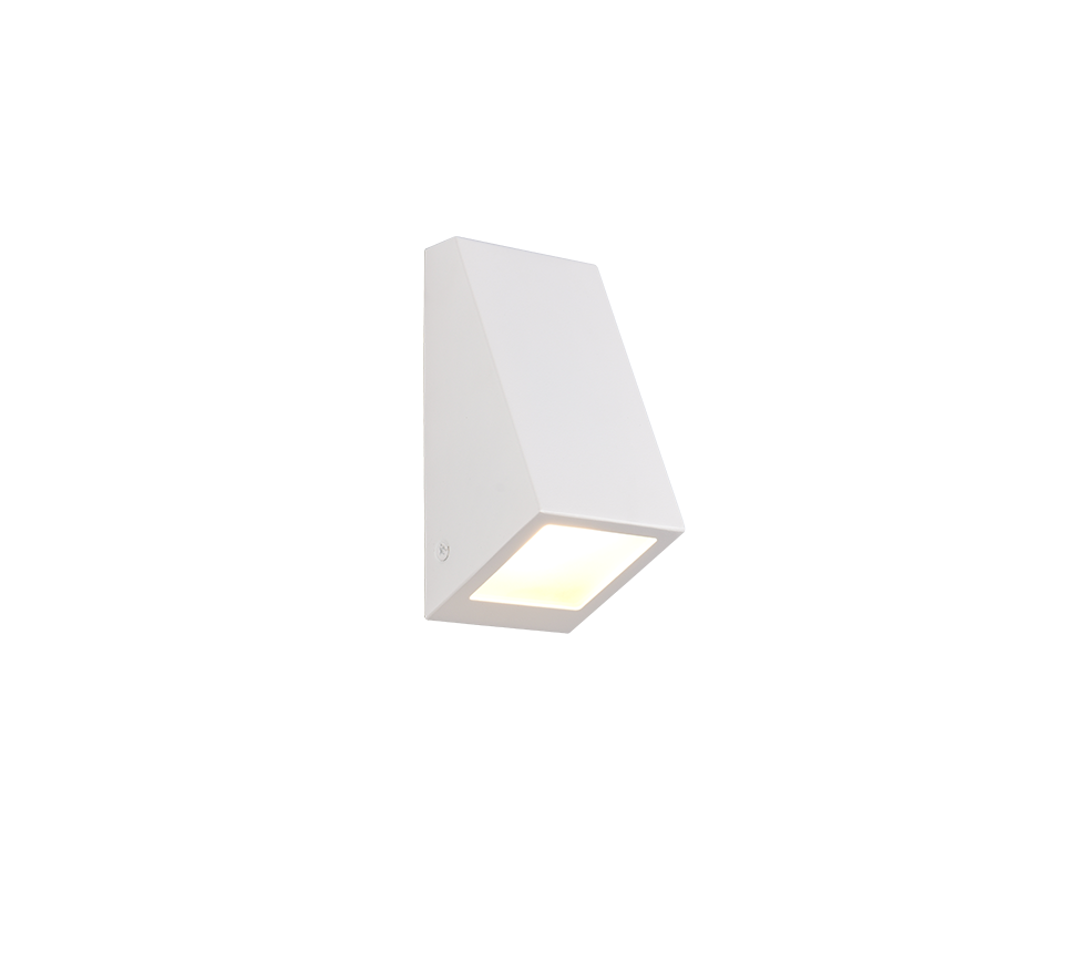 BRAGA | Wall lamp | White mat | Metal