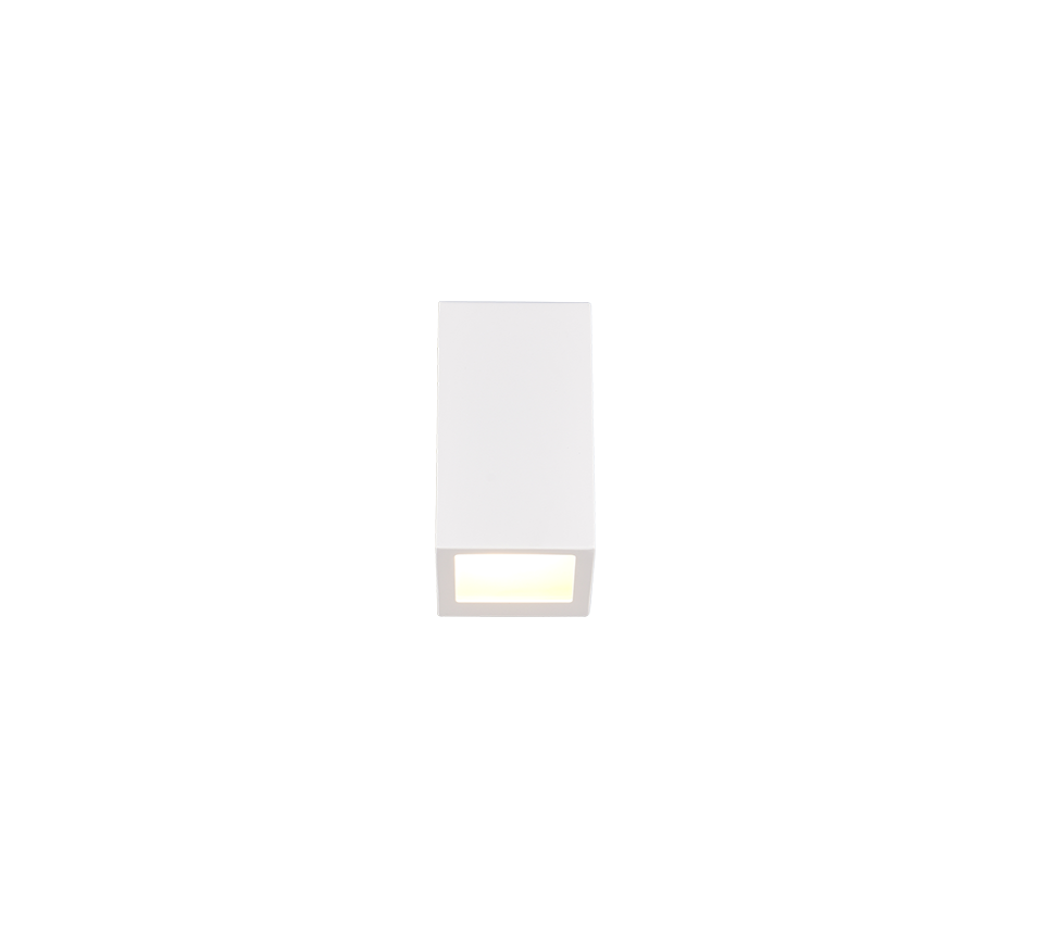 BRAGA | Wall lamp | White mat | Metal