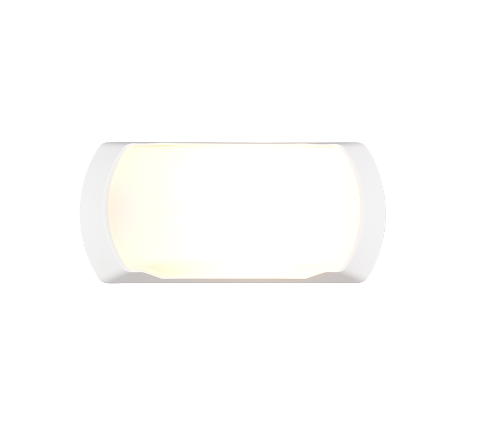 CUMANA | Wall lamp | White | Plastic