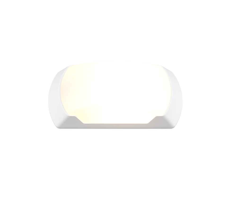 CUMANA | Wall lamp | White | Plastic