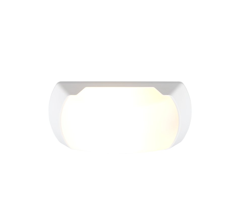 CUMANA | Wall lamp | White | Plastic