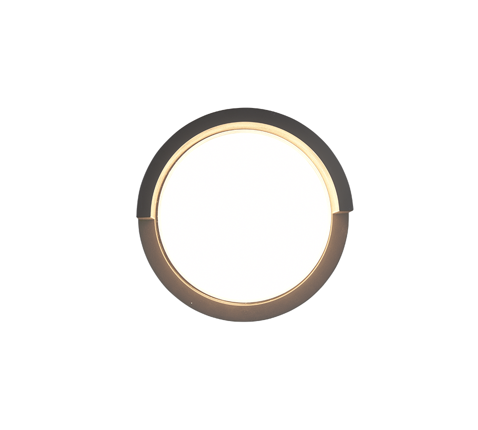 PUNO | Wall lamp | Black mat | Plastic