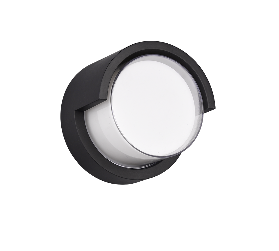 PUNO | Wall lamp | Black mat | Plastic