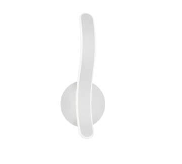 PARMA | Wall lamp | White mat | Metal