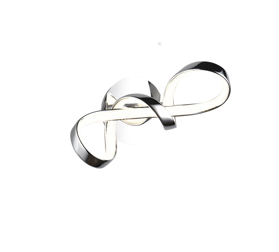 PADUA | Wall lamp | Chrome | Metal