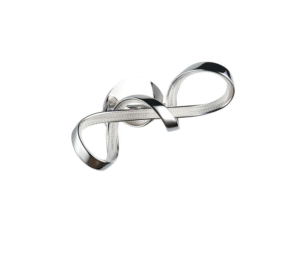 PADUA | Wall lamp | Chrome | Metal