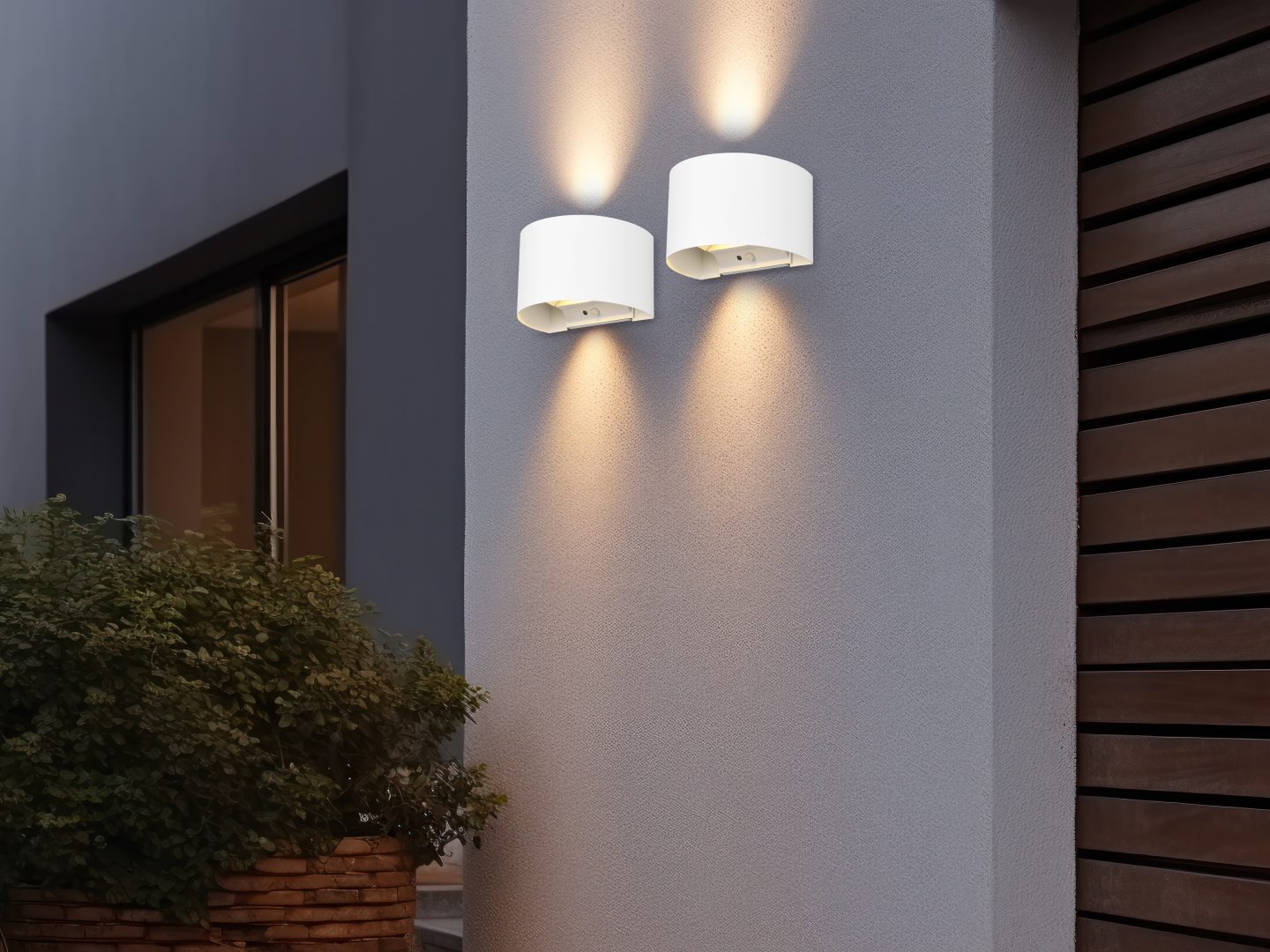 TALENT | Wall lamp | White mat | Metal