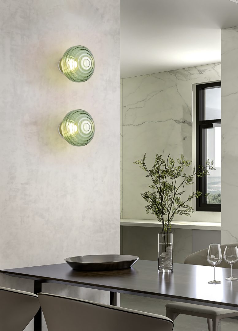 EARL | Wall lamp | Brass mat | Metal