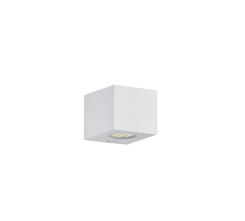 CORDOBA | Wall lamp | White mat | Plastic