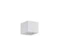 CORDOBA | Wall lamp | White mat | Plastic
