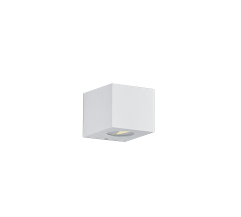 CORDOBA | Wall lamp | White mat | Plastic