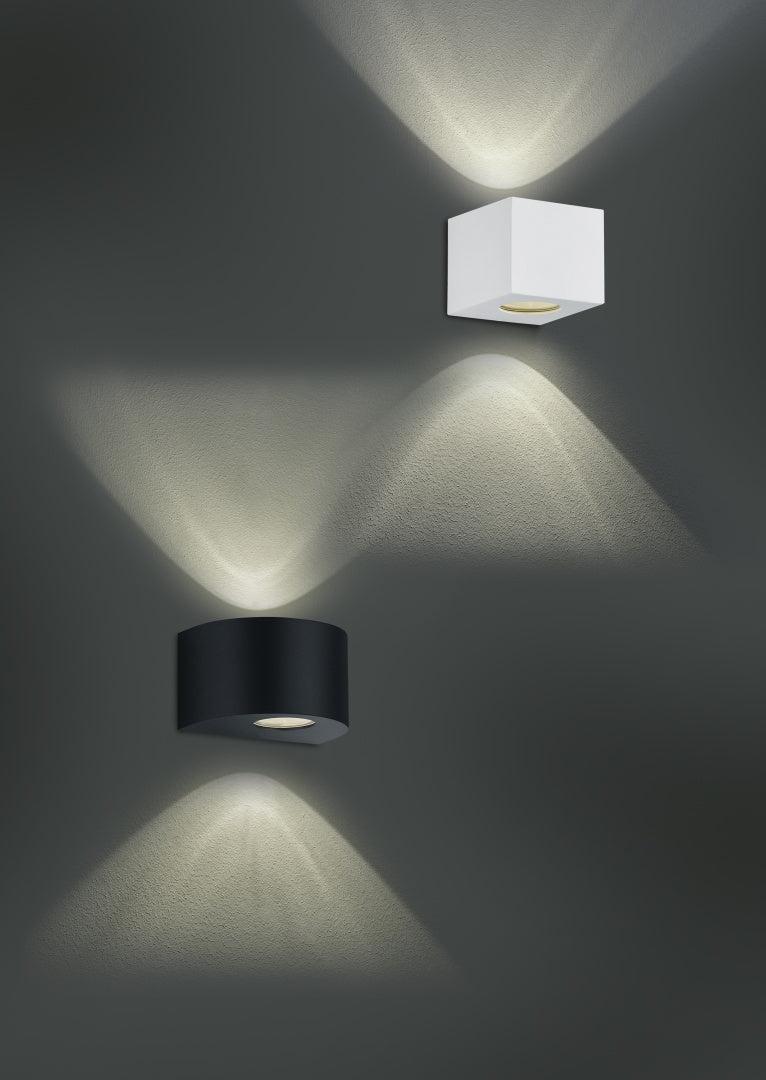 CORDOBA | Wall lamp | White mat | Plastic
