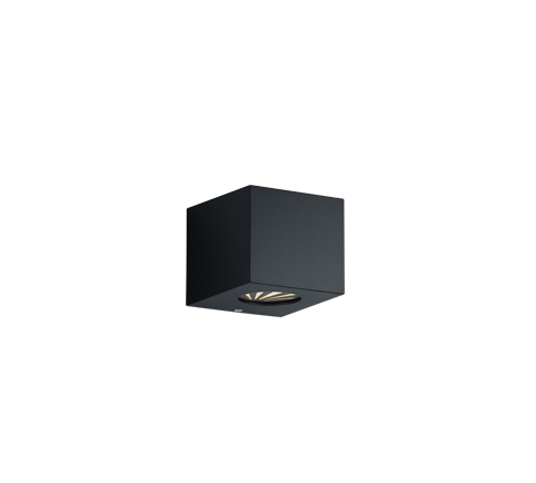 CORDOBA | Wall lamp | Black mat | Plastic