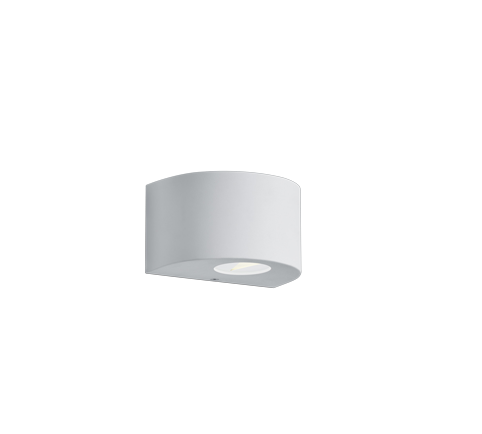 ROSARIO | Wall lamp | White mat | Plastic