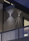ROSARIO | Wall lamp | White mat | Plastic