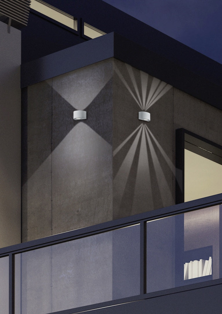 ROSARIO | Wall lamp | White mat | Plastic
