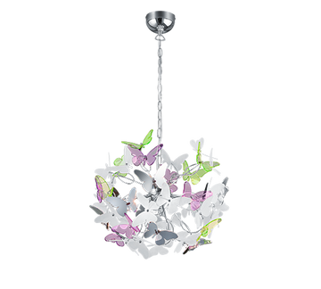 BUTTERFLY | Pendant | Chrome | Metal