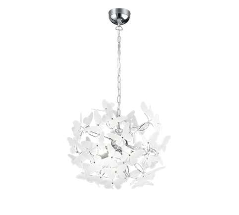 BUTTERFLY | Pendant | Chrome | Metal