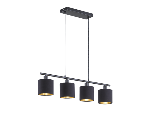 TOMMY | Pendant | Black mat | Metal