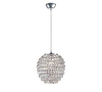 PETTY | Pendant | Chrome | Metal