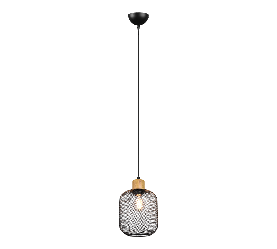 CALIMERO | Pendant | Black mat | Metal