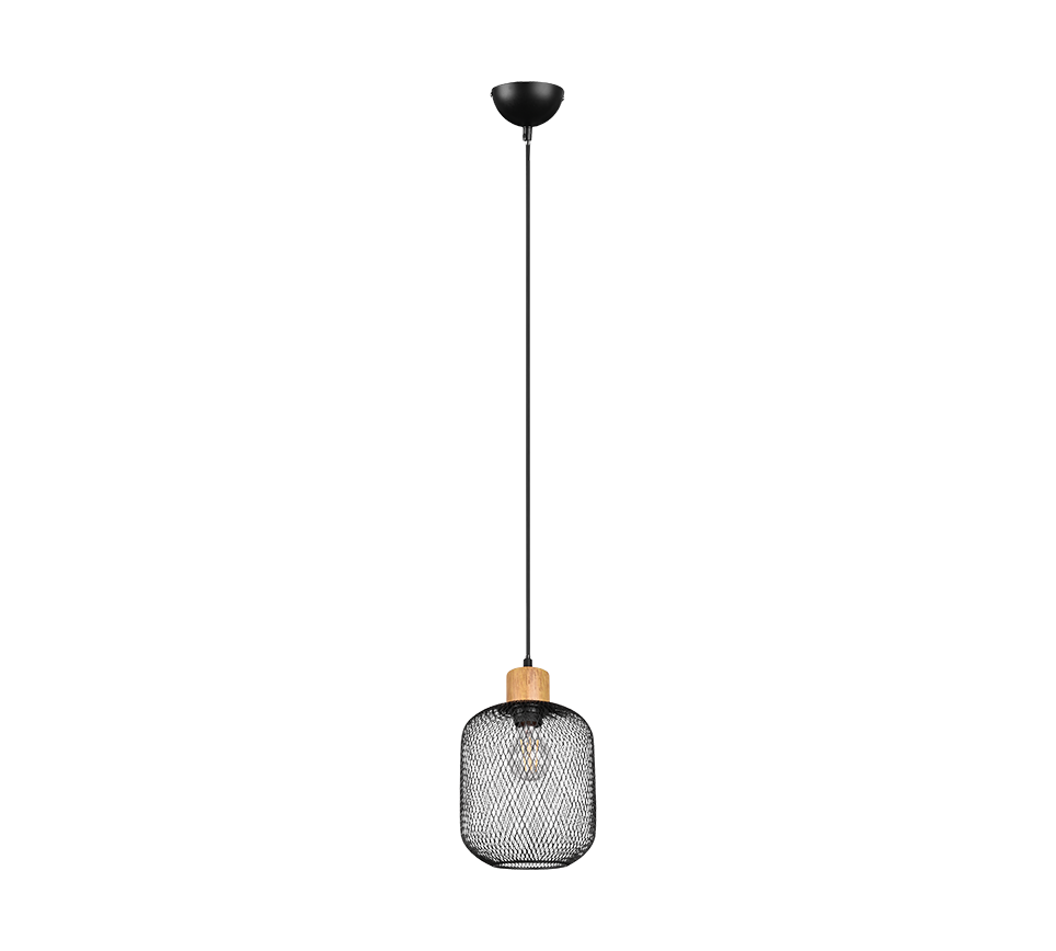 CALIMERO | Pendant | Black mat | Metal