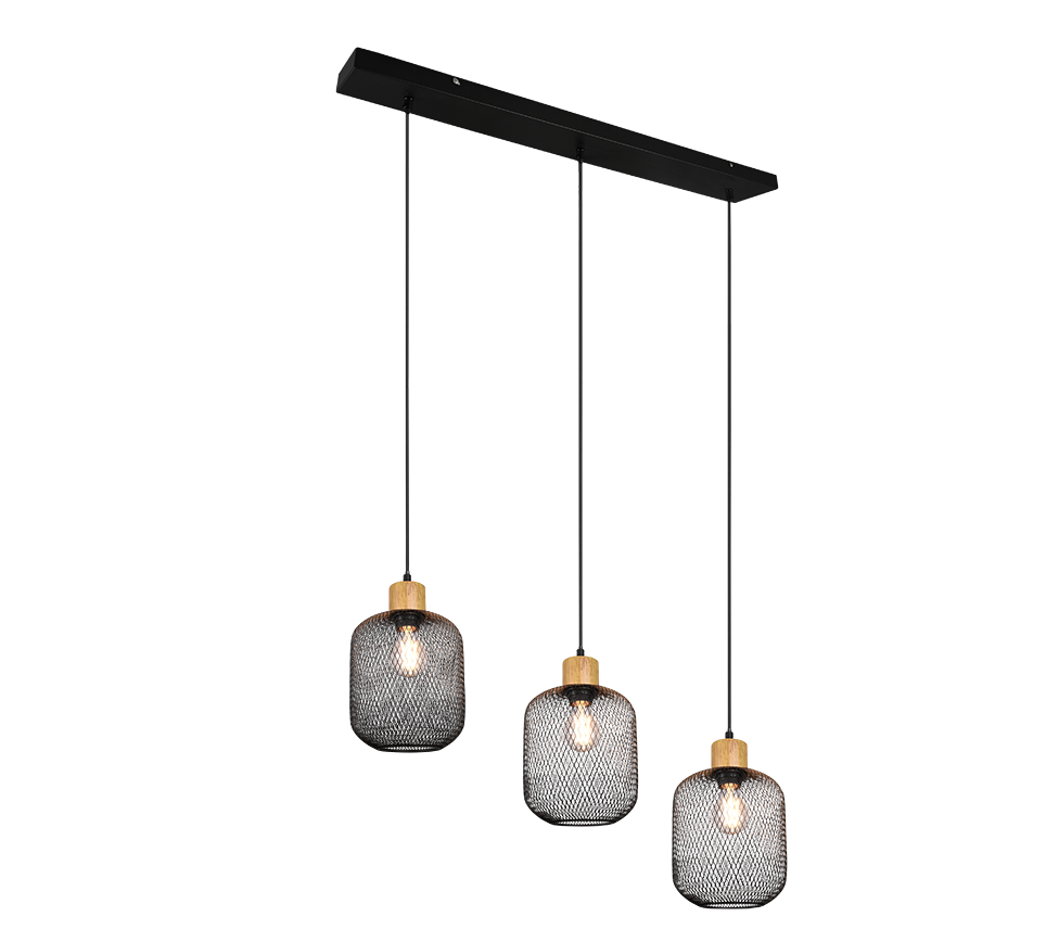 CALIMERO | Pendant | Black mat | Metal