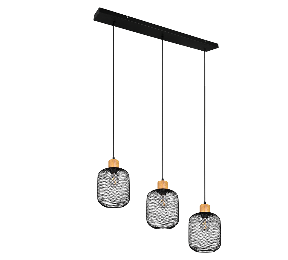 CALIMERO | Pendant | Black mat | Metal