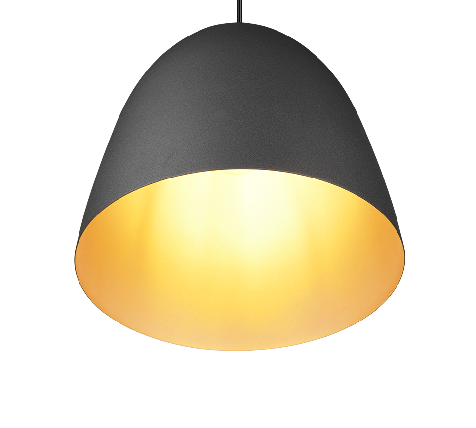 TILDA | Pendant | Schwarz-Gold | Metal