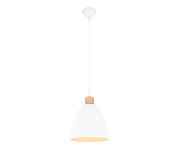 JAGGER | Pendant | White mat | Metal
