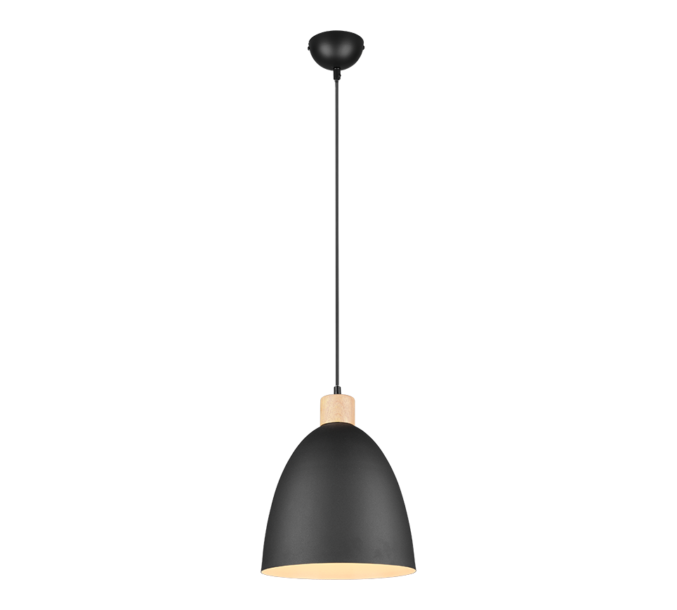 JAGGER | Pendant | Black mat | Metal