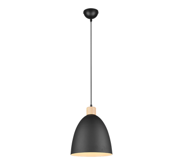JAGGER | Pendant | Black mat | Metal