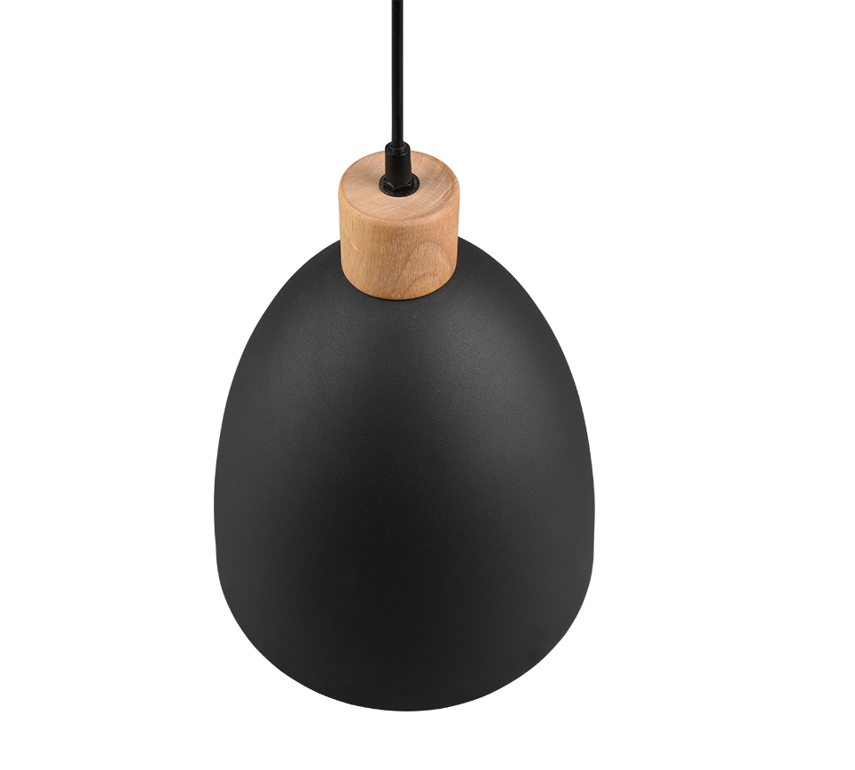 JAGGER | Pendant | Black mat | Metal