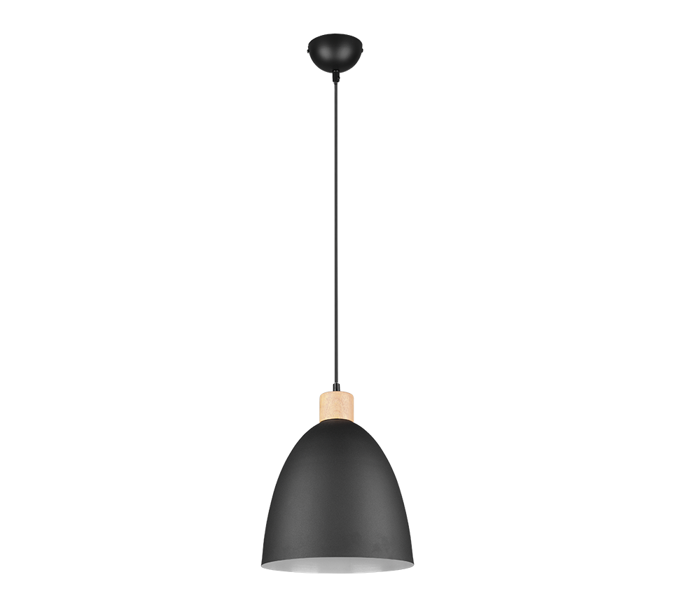 JAGGER | Pendant | Black mat | Metal