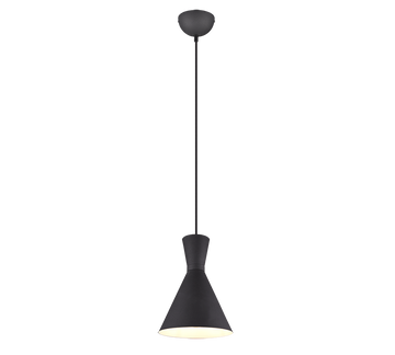 ENZO | Pendant | Black mat | Metal