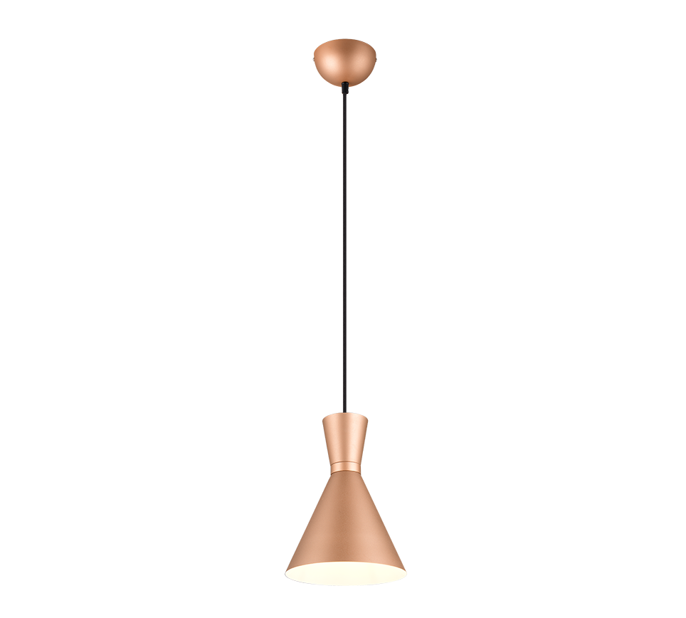 ENZO | Pendant | Coffee | Metal