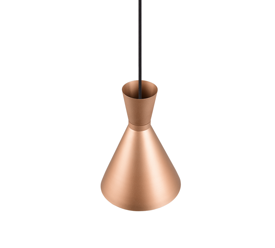 ENZO | Pendant | Coffee | Metal