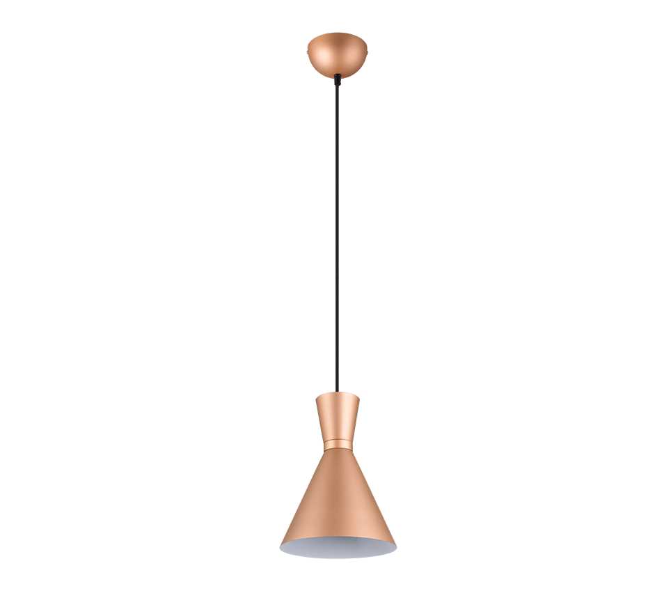 ENZO | Pendant | Coffee | Metal