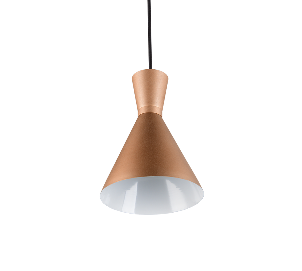 ENZO | Pendant | Coffee | Metal