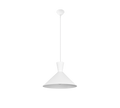 ENZO | Pendant | White mat | Metal