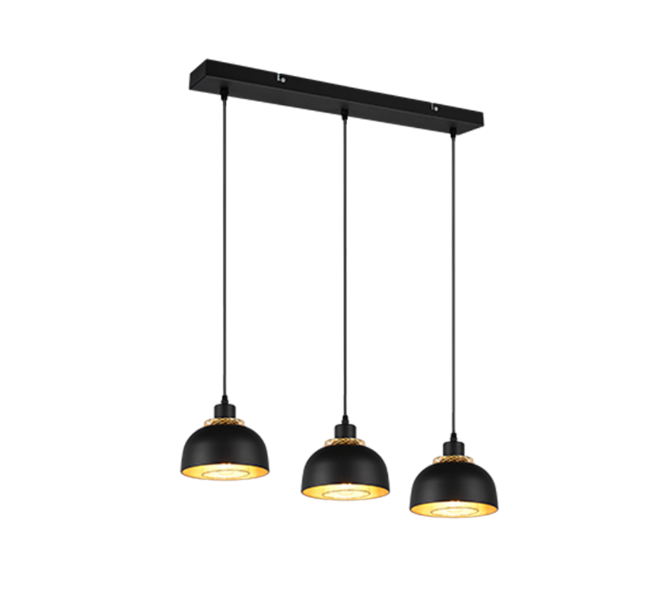 PUNCH | Pendant | Black mat | Metal