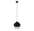 BORKA | Pendant | Black | Rattan meshwork