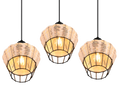 BORKA | Pendant | Natural finish | Rattan meshwork