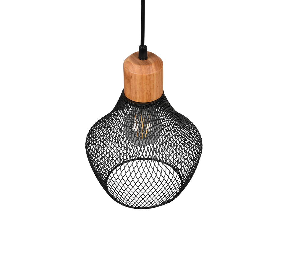 VALERIA | Pendant | Black mat | Metal