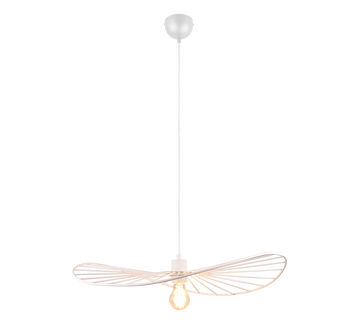 CHAPEAU | Pendant | White mat | Metal
