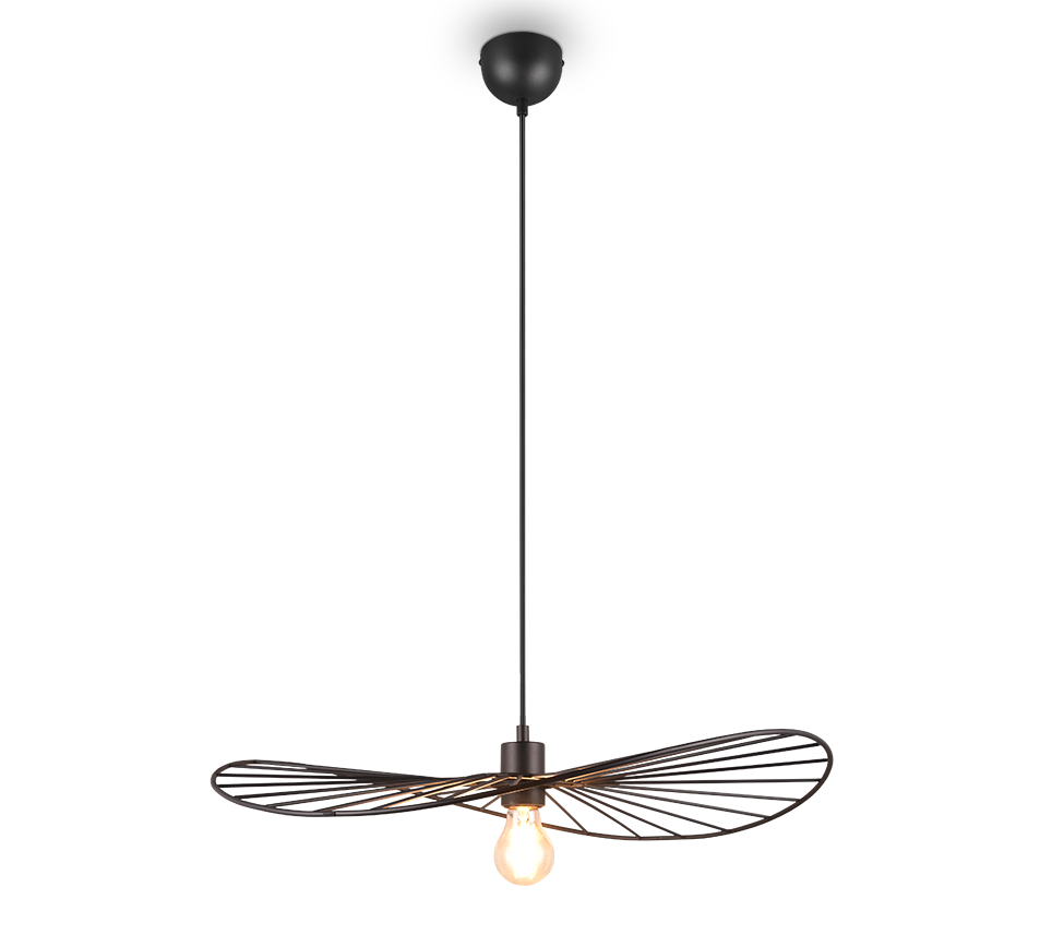CHAPEAU | Pendant | Black mat | Metal
